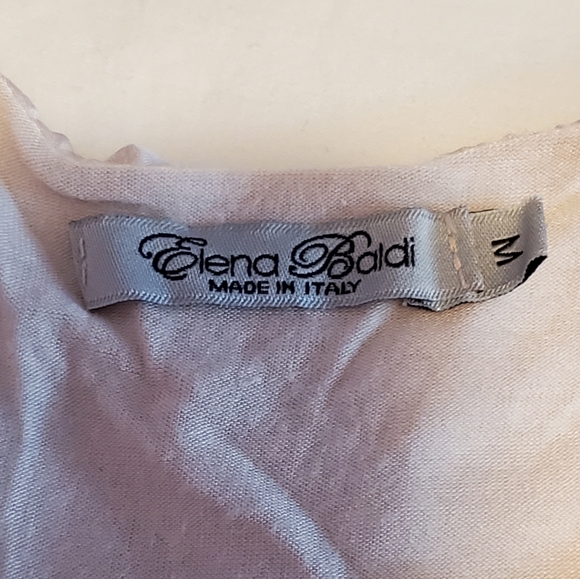 Embroidery silky blouse - Picture 4 of 5